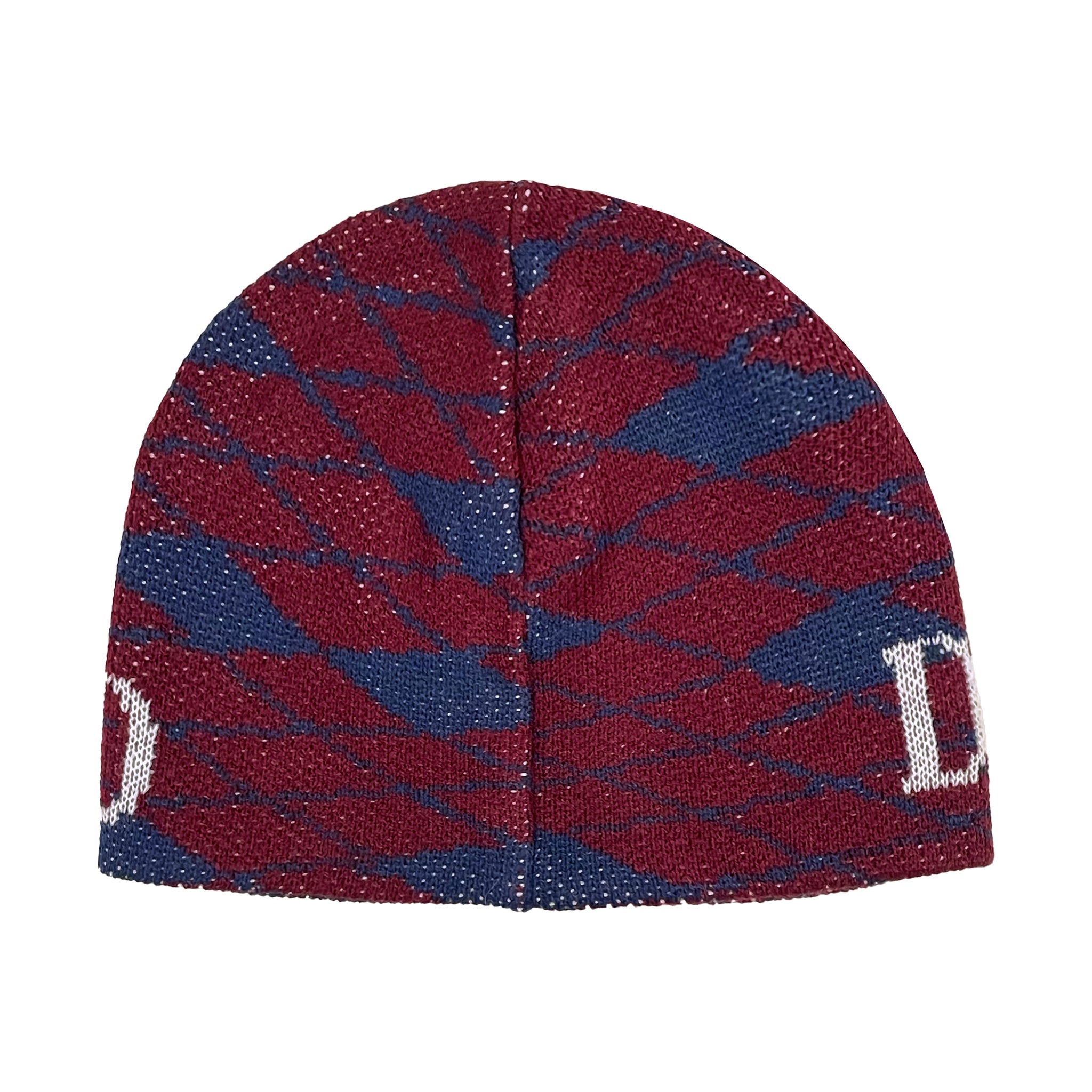 Rombos Beanie Burdeo