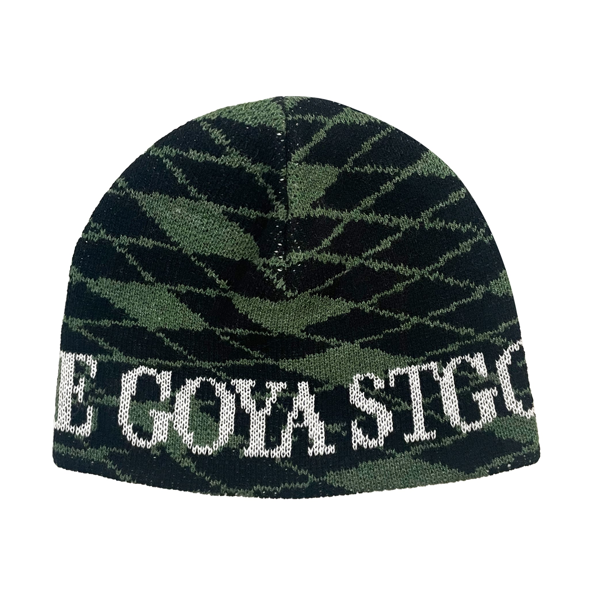 Rombos Beanie Verde